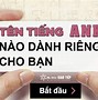 Vn Education Institute Là Ai Ạ Tiếng Anh Là J