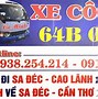 Xe Khách Cần Thơ Về Cao Lãnh